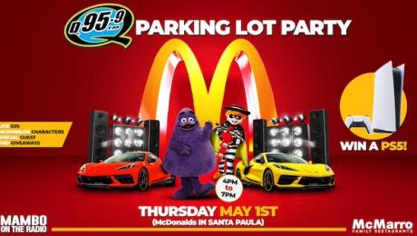Q95.9/McDonald’s Parking Lot Party with Mambo On The Radio